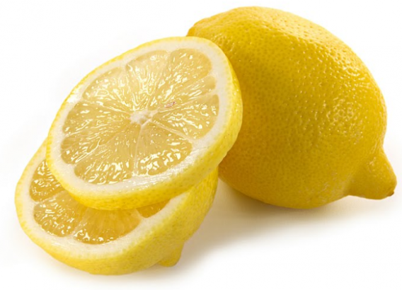 Lemon: To be used to combat blackheads