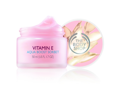 Vitamin E Aqua Boost Sorbet, The Body Shop, approx. USD26