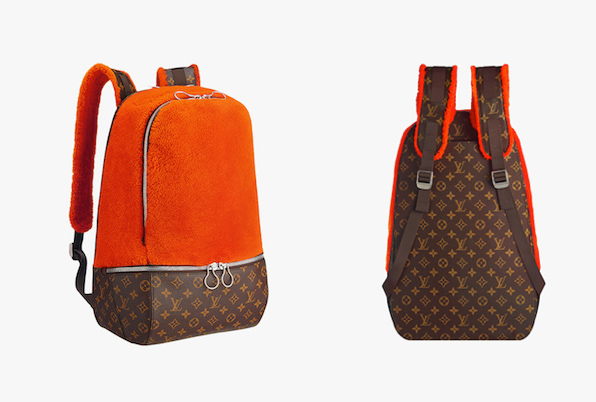 Louis Vuitton Louis Vuitton X Marc Newson Backpack Fleece Pack Orange 2014 Celebrating  Monogram