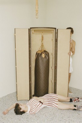 Louis Vuitton Punching Bag Karl Lagerfeld Luxe Fitness