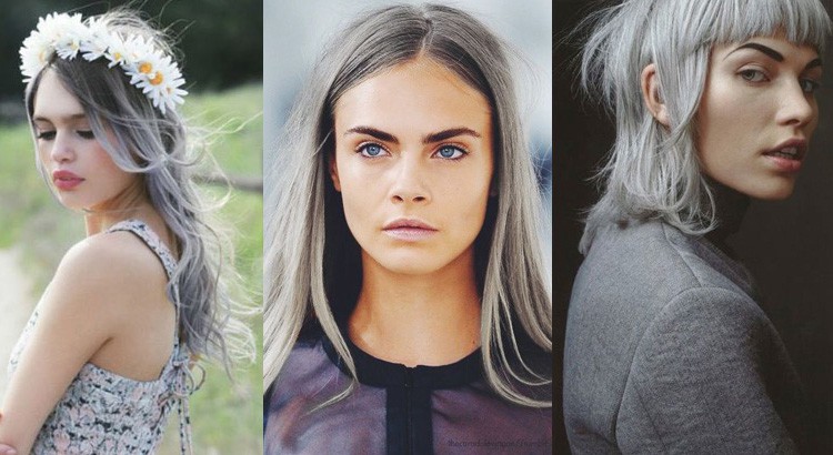 Silver Hair Trend Is Grey The New Black Or Blonde