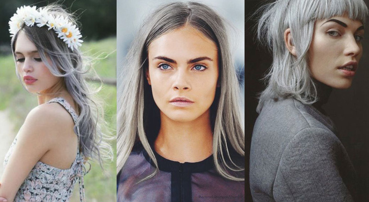 Silver Hair Trend Is Grey The New Black Or Blonde