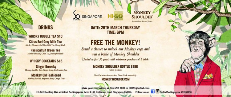 HI-SO Presents Monkey Shoulder Whisky