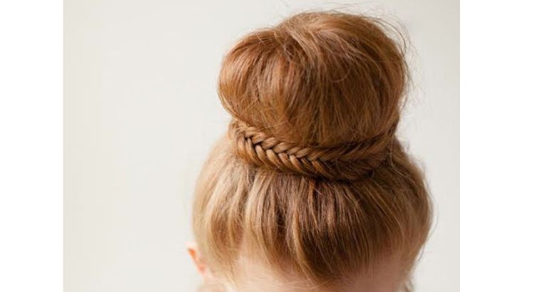 Easy Updos: 10 Ways to wear the braided chignon