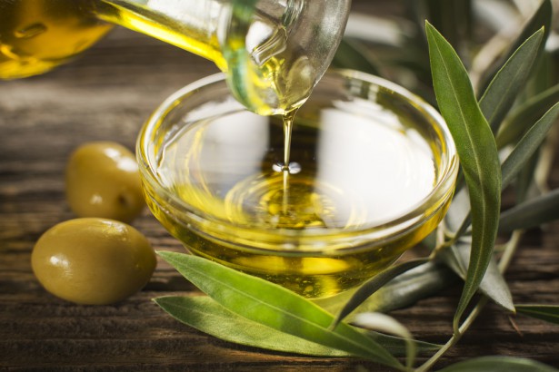 Replace butter and margarine with olive oil