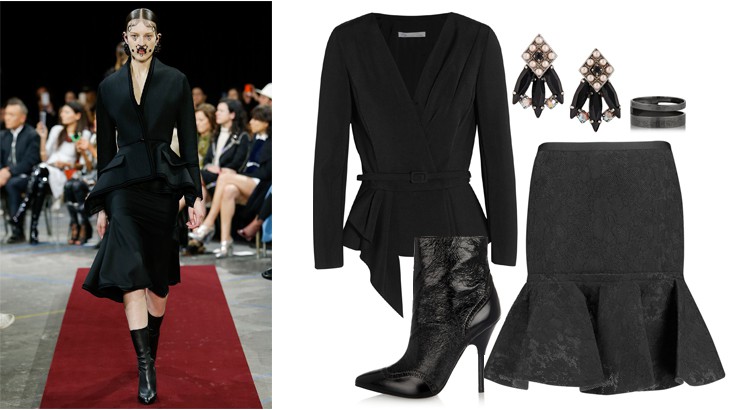 Get the Look: Givenchy's elegant goth suit