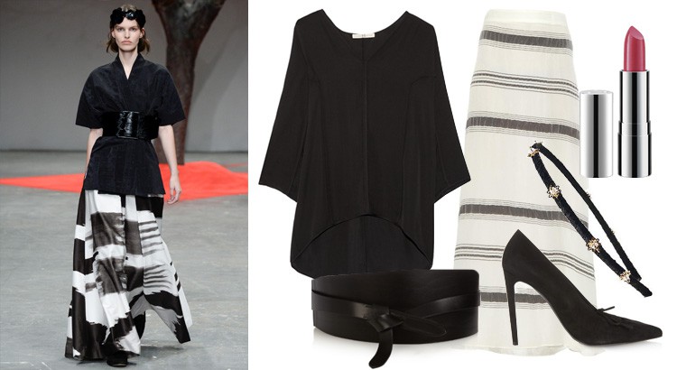 Get the Look: Osman Spring 2016's monochrome layers