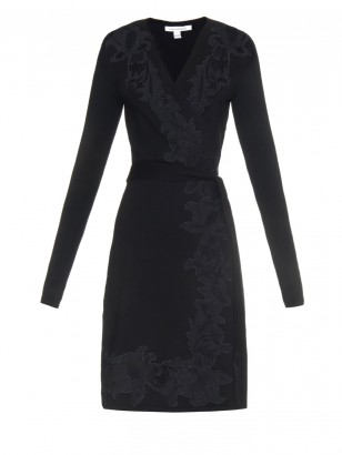 Wrap dresses on Kim K, Posh Beckham 