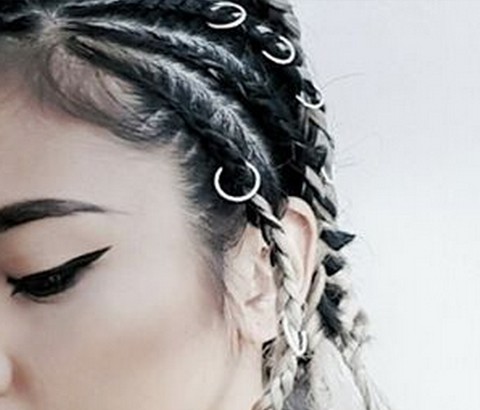 30pcs Hair Braid Rings Dreadlocks,Cuffs Braid Rings Hair Clips,Aluminu –  EveryMarket