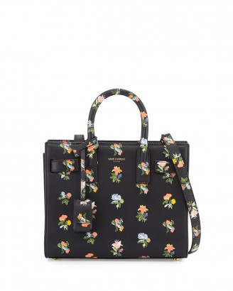 Yves Saint Laurent Small Monogram Cabas Bag In Prairie Flower Printed in  2023