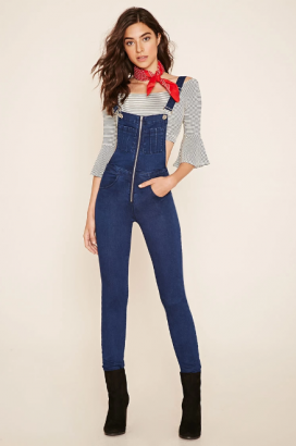 The long and skinny overalls
