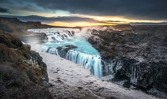 Gullfoss Falls, Iceland