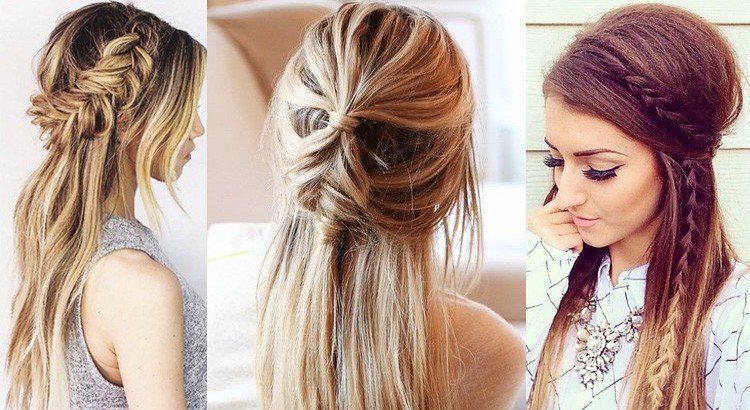 25 Sophisticated Half Tail Hairstyles To Make Everybody Jealous