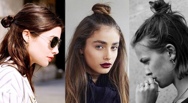 15 Ways To Wear Your Hair In A Half Bun