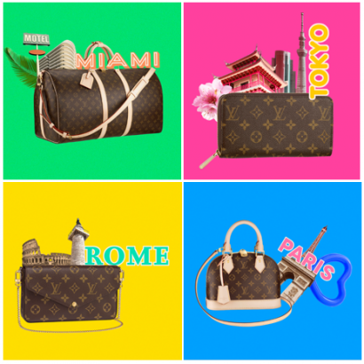 The new Louis Vuitton Monogram World Tour Collection is wanderlust