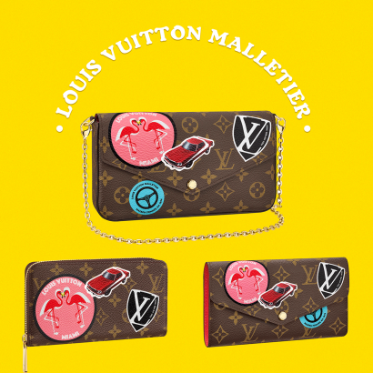 Louis Vuitton on Instagram: “An expression of amusement. With a whimsical  reinterpretation of the iconic Monogram motif, …