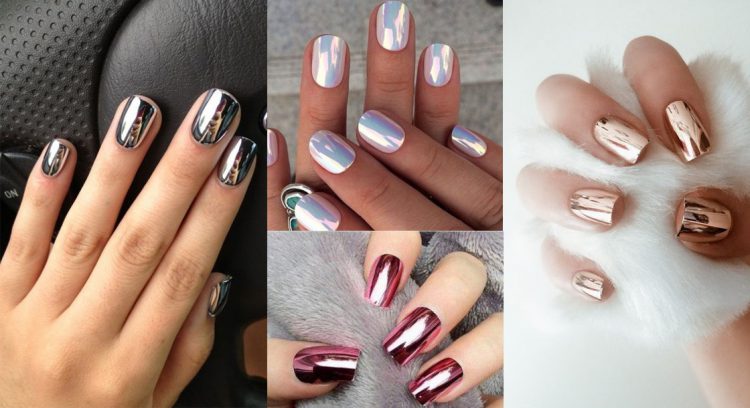 Chrome nails for the manicure addict