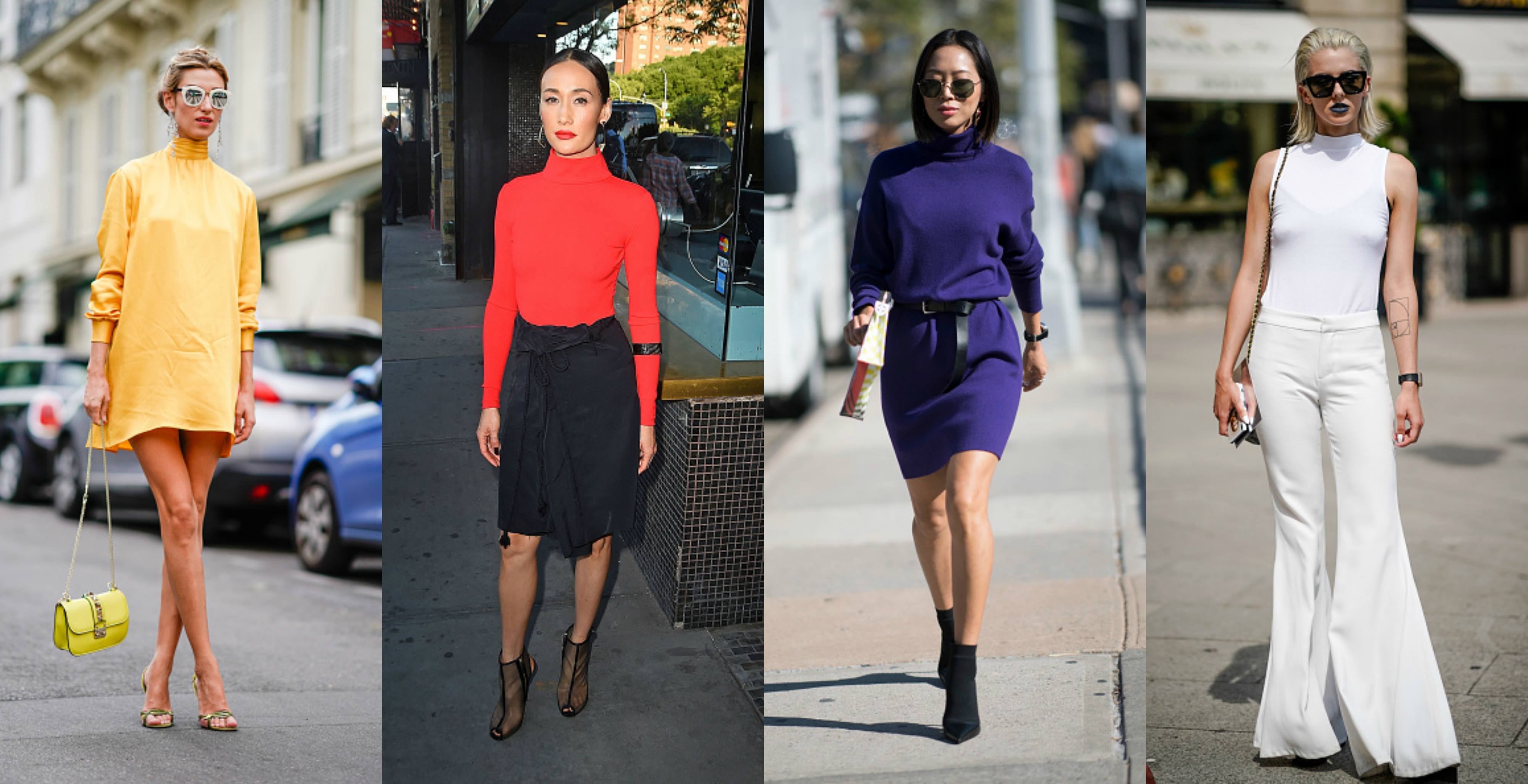 16 Streetstyle looks to inspire you to rock turtlenecks in summer