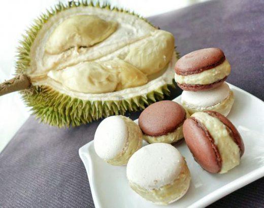 Durian Macarons