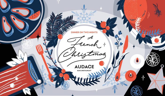 A French Christmas Dinner at Audace