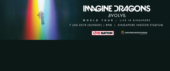Imagine Dragons | Imagine Dragons Evolve World Tour Live in Singapore